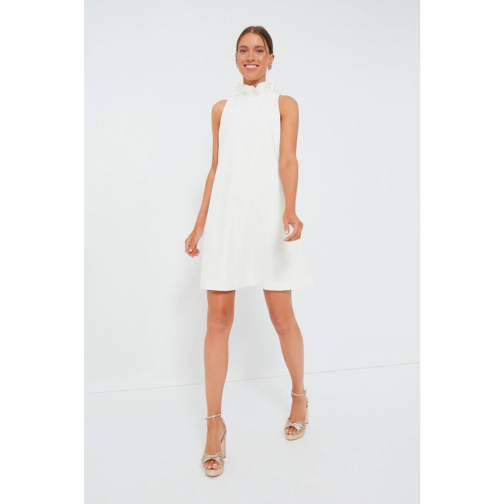 TUCKERNUCK White Blythe Dress Size S NWT Retail $198 Tuckernuck